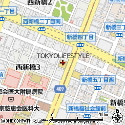 三宝電機株式会社　東京支店周辺の地図
