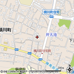 東京都八王子市横川町52周辺の地図