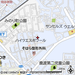 千葉県四街道市鹿渡1115-10周辺の地図