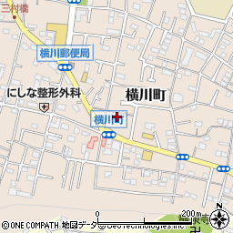 東京都八王子市横川町478周辺の地図