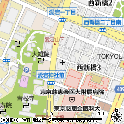 東京都港区西新橋3丁目16-2周辺の地図