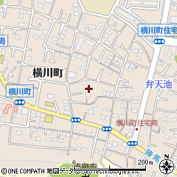 東京都八王子市横川町63周辺の地図