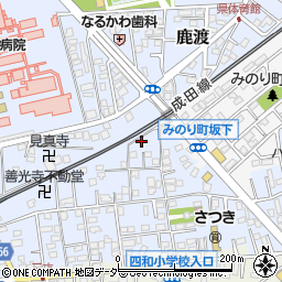 千葉県四街道市鹿渡1041周辺の地図