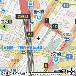 丸進倉庫株式会社周辺の地図