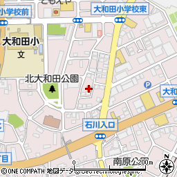 大和田池田歯科医院周辺の地図