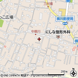 東京都八王子市横川町711周辺の地図