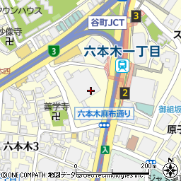 三井住友銀行六本木グランドタワー ＡＴＭ周辺の地図