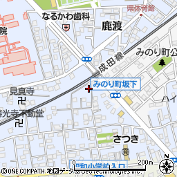 千葉県四街道市鹿渡1044-7周辺の地図
