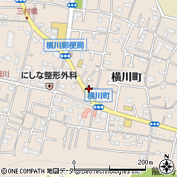 東京都八王子市横川町518周辺の地図