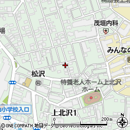 東京都世田谷区上北沢1丁目36-20周辺の地図