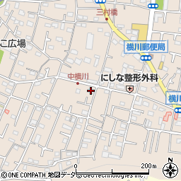 東京都八王子市横川町718周辺の地図