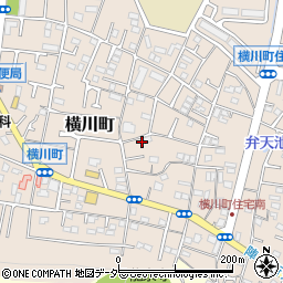 東京都八王子市横川町64周辺の地図