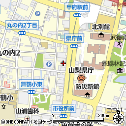 我や我や 甲府駅前通り店周辺の地図