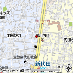 新代田あんしん・すこやかセンター周辺の地図