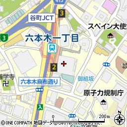 クレディスイスグループ日本駐在員事務所周辺の地図