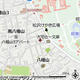東京都世田谷区八幡山3丁目10周辺の地図