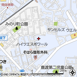 千葉県四街道市鹿渡1115周辺の地図