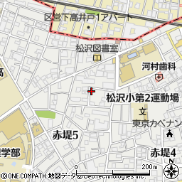下高井戸医院周辺の地図