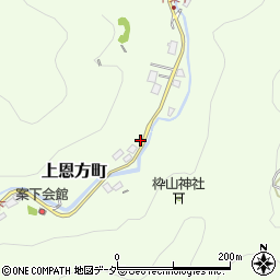 東京都八王子市上恩方町3992周辺の地図
