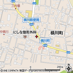 東京都八王子市横川町521周辺の地図