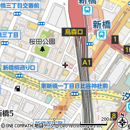 和ノ夢 わのゆめ 新橋店周辺の地図