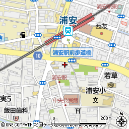 株式会社ミニミニ城東　浦安店周辺の地図