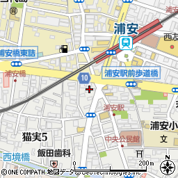 エルム美容室周辺の地図