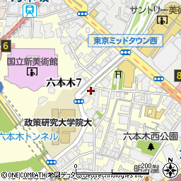 KINKA sushi bar izakaya 六本木周辺の地図