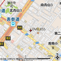 東京都港区南青山3丁目17-15周辺の地図