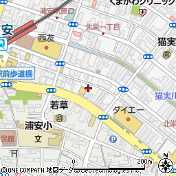 炭火やきとり 大好き 浦安駅前店周辺の地図