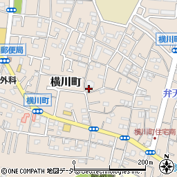 東京都八王子市横川町65周辺の地図