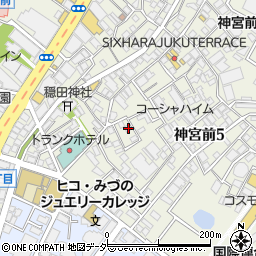 東京都渋谷区神宮前5丁目22-2周辺の地図