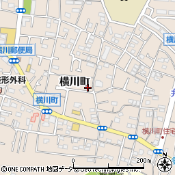 東京都八王子市横川町467周辺の地図