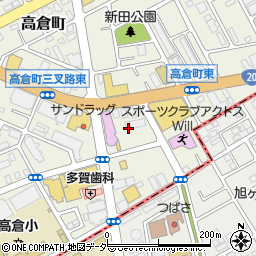 東京都八王子市高倉町51周辺の地図