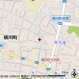 東京都八王子市横川町78周辺の地図