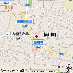 東京都八王子市横川町519周辺の地図