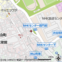 東京都渋谷区神山町6周辺の地図