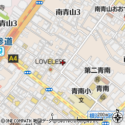 東京都港区南青山3丁目15-9周辺の地図