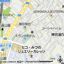 東京都渋谷区神宮前5丁目26-5周辺の地図