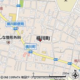 東京都八王子市横川町463周辺の地図