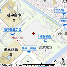 大戸屋越中島店周辺の地図
