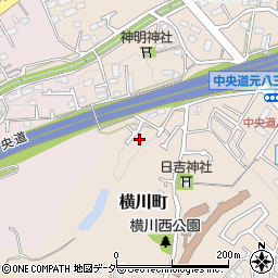 東京都八王子市横川町1037周辺の地図
