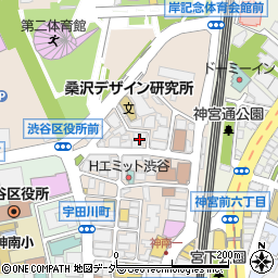 ロイヤルパレス原宿周辺の地図