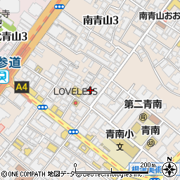 東京都港区南青山3丁目15-16周辺の地図