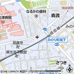 明石駐車場周辺の地図