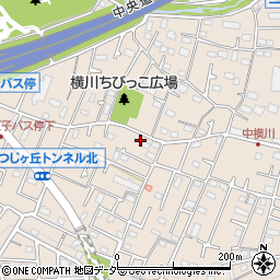東京都八王子市横川町701周辺の地図
