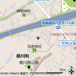 東京都八王子市横川町954周辺の地図