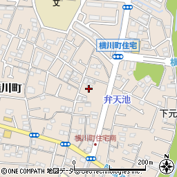 東京都八王子市横川町81周辺の地図