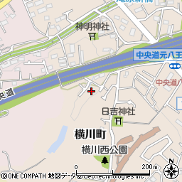 東京都八王子市横川町1038周辺の地図
