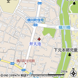 東京都八王子市横川町130周辺の地図
